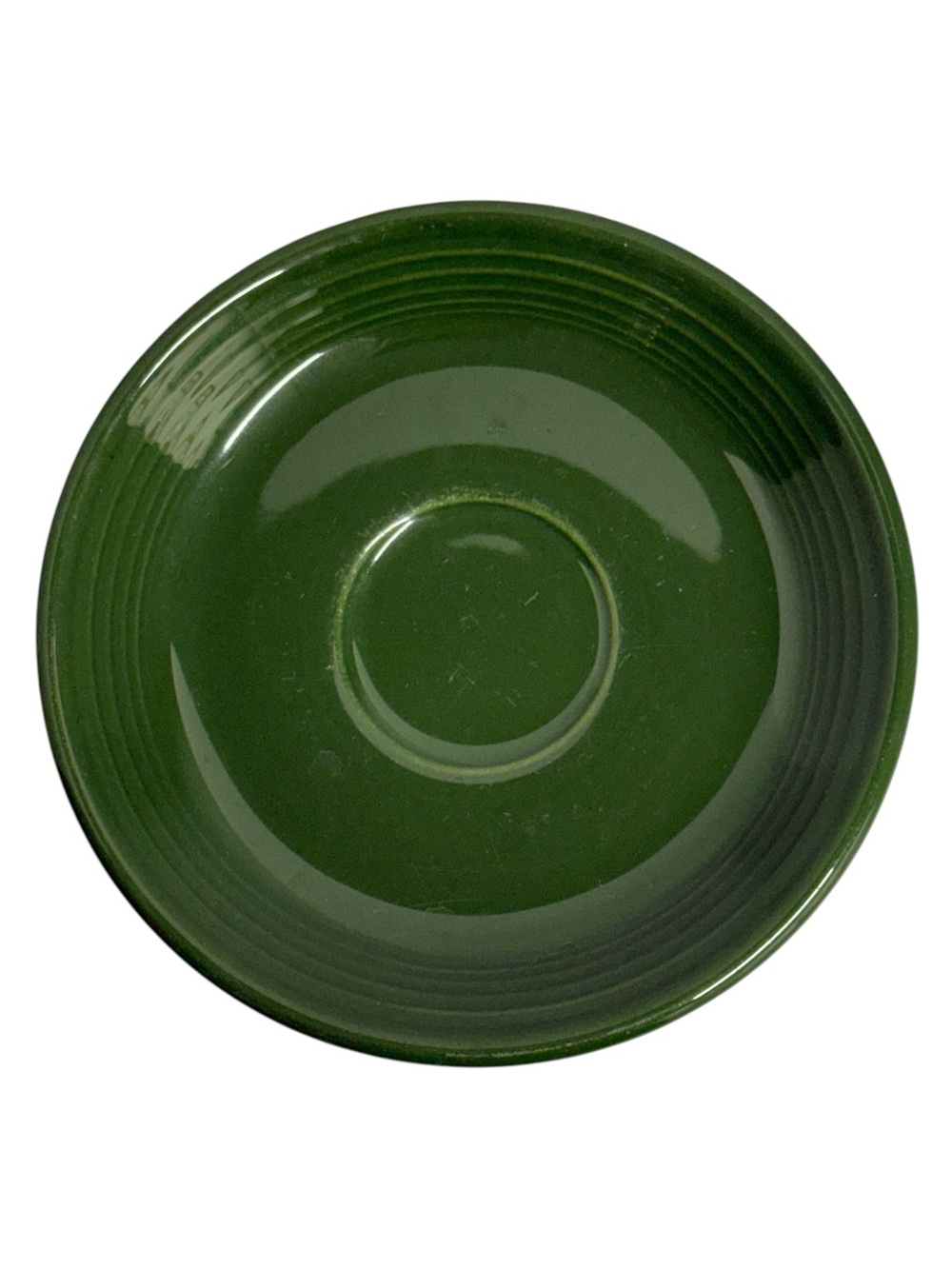 VTG Fiesta Dark Green Appetizer Plate